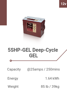 5SHP-GEL Deep-Cycle GEL
