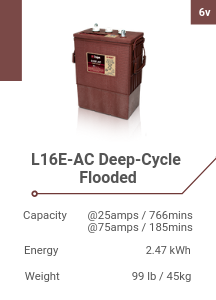 L16E-AC Deep-Cycle Flooded