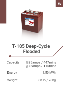 T-105 Deep-Cycle Flooded